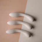 Dalia Handmade Porcelain Dildo - White