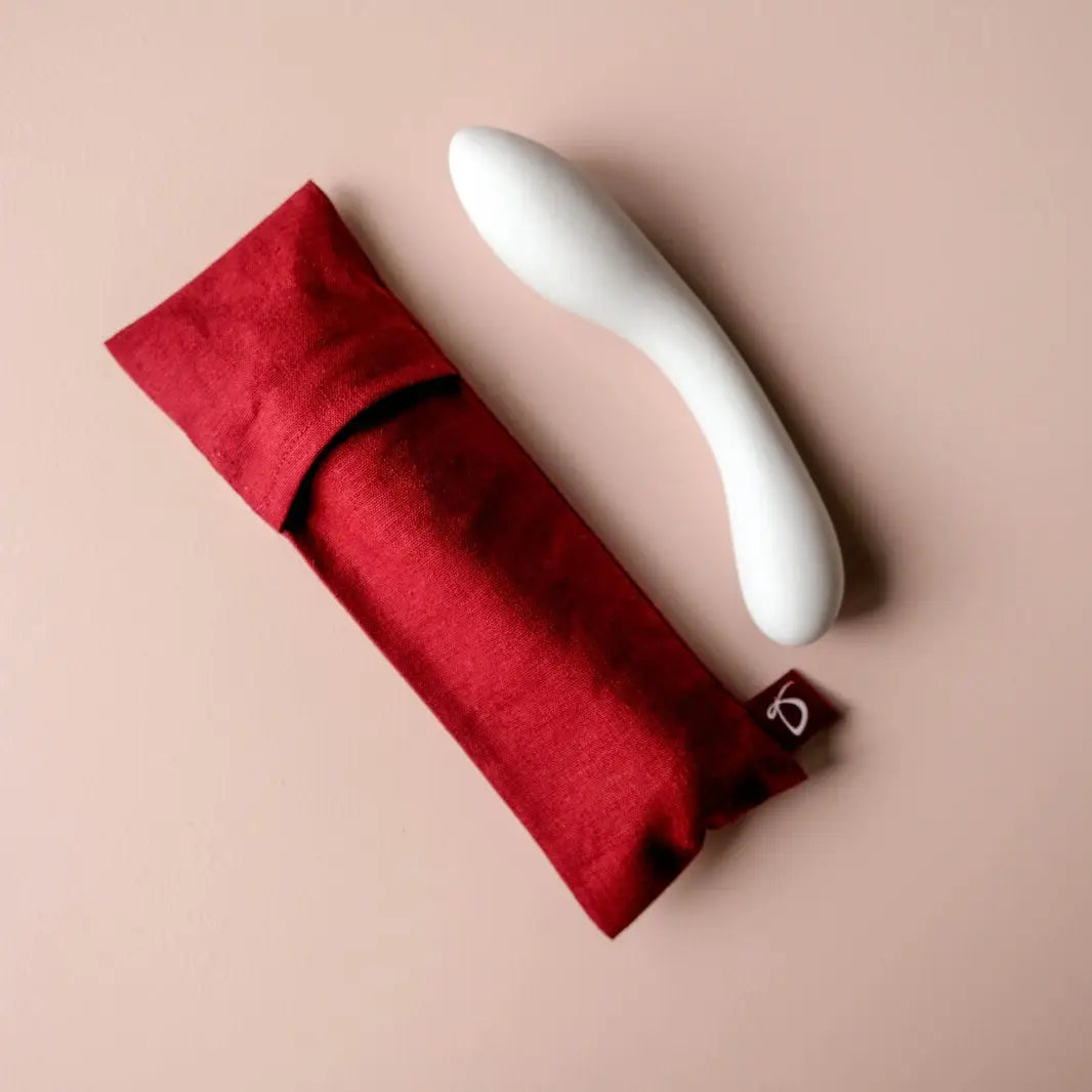 Dalia Handmade Porcelain Dildo - White