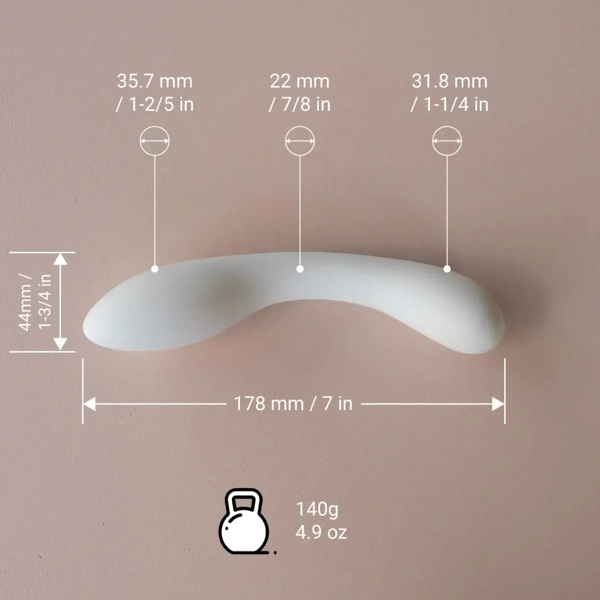 Désirables Dalia Love Dust Handmade Porcelain Dildo - Rolik®