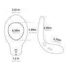 Black Diamo Bluetooth Remote Vibrating C-Ring