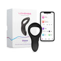 Black Diamo Bluetooth Remote Vibrating C-Ring