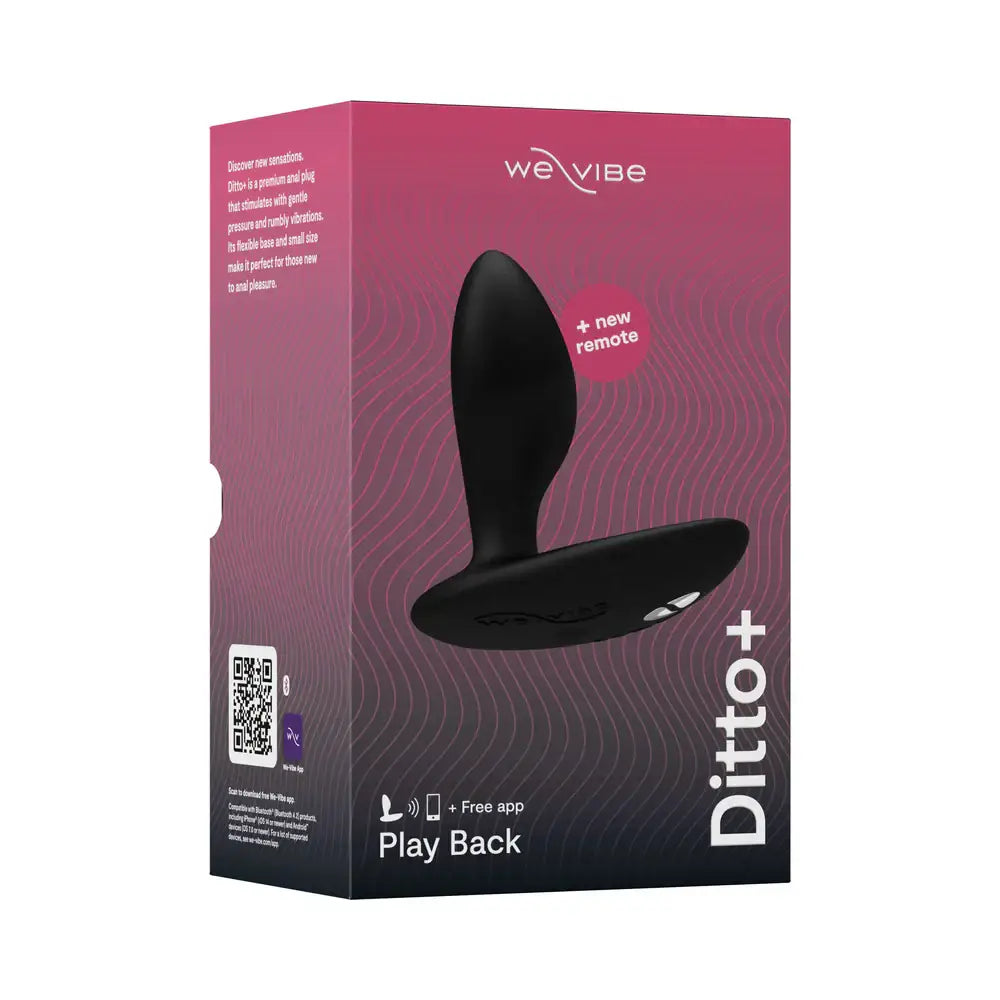 Ditto + Vibrating Anal Plug - Butt