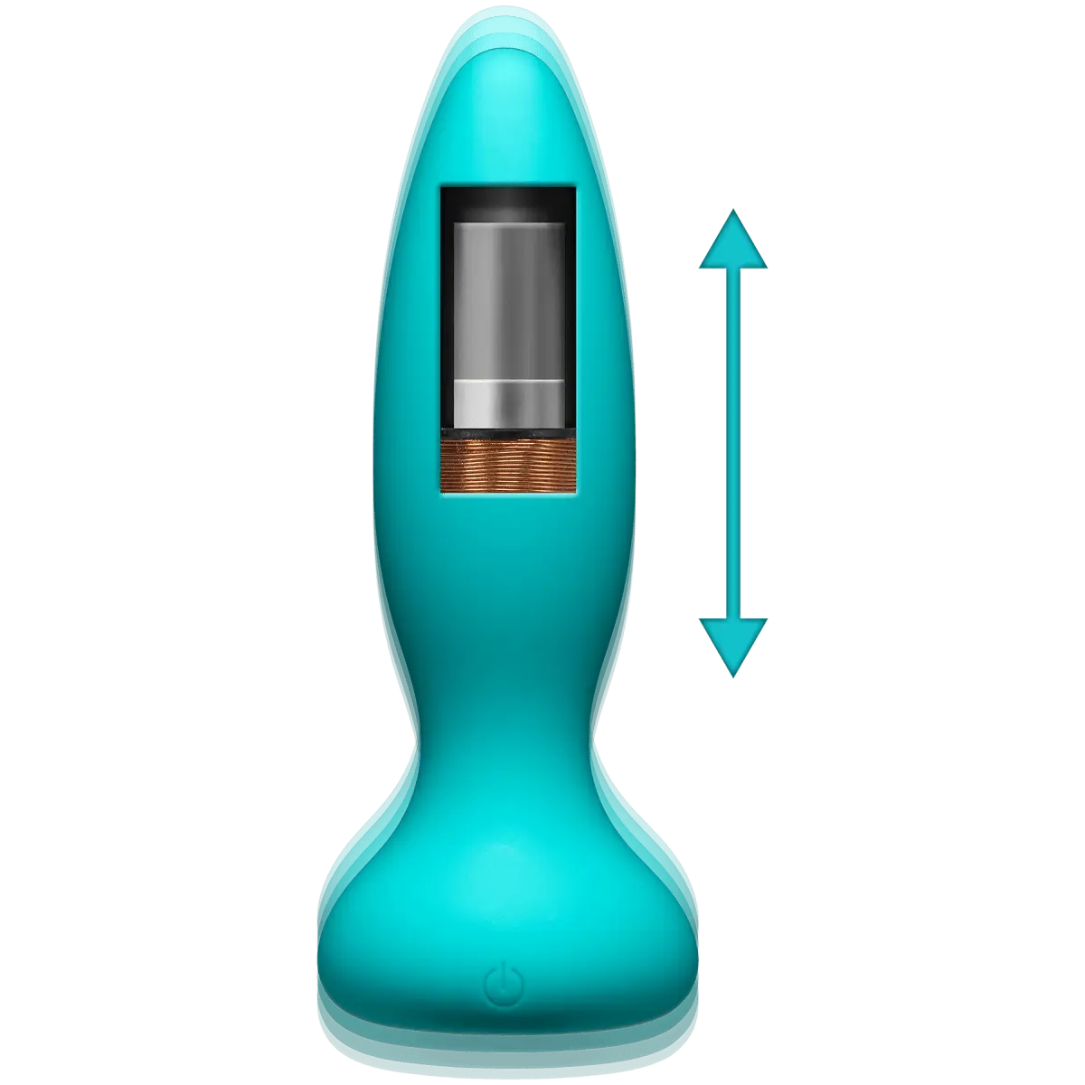 Doc Johnson® A - Play Thrust Adventurous Anal Plug w/ Remote - Rolik®