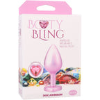 Booty Bling Heart Jeweled Metal Butt Plug