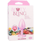 Booty Bling Heart Jeweled Metal Butt Plug