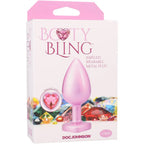 Booty Bling Heart Jeweled Metal Butt Plug