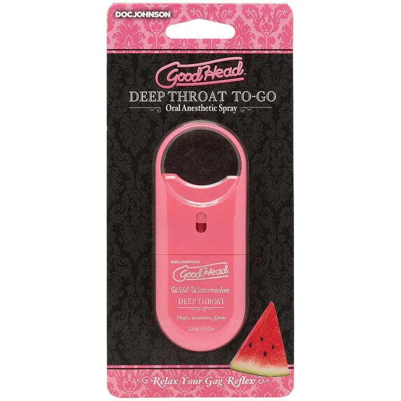 Doc Johnson® GoodHead™ Deep Throat To-Go Spray Watermelon - Rolik®