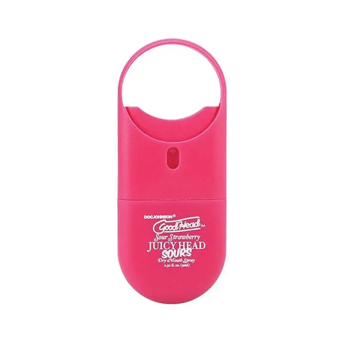 Doc Johnson® Goodhead™ Juicy Head To-Go Sours Dry Mouth Spray Sour Strawberry - Rolik®