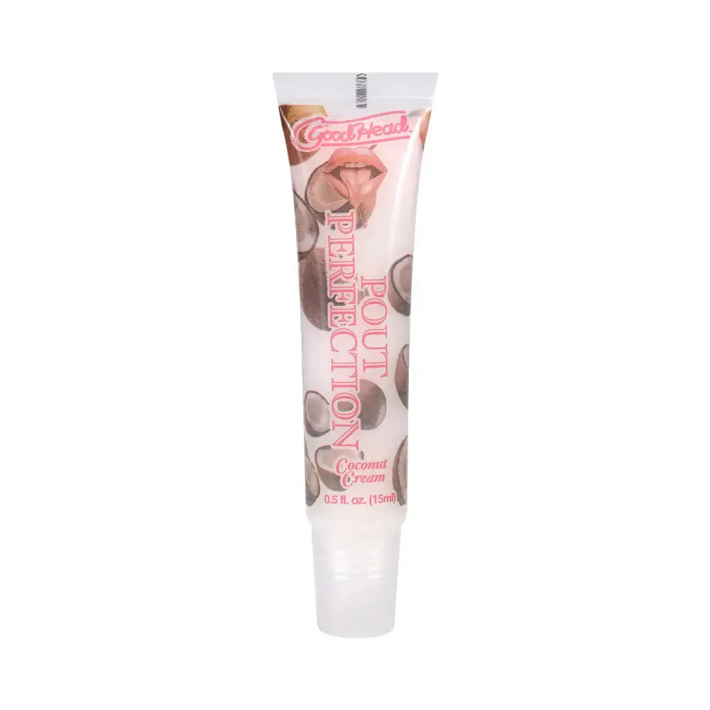 Doc Johnson® GoodHead™ Pout Perfection Lip Balm Coconut Cream