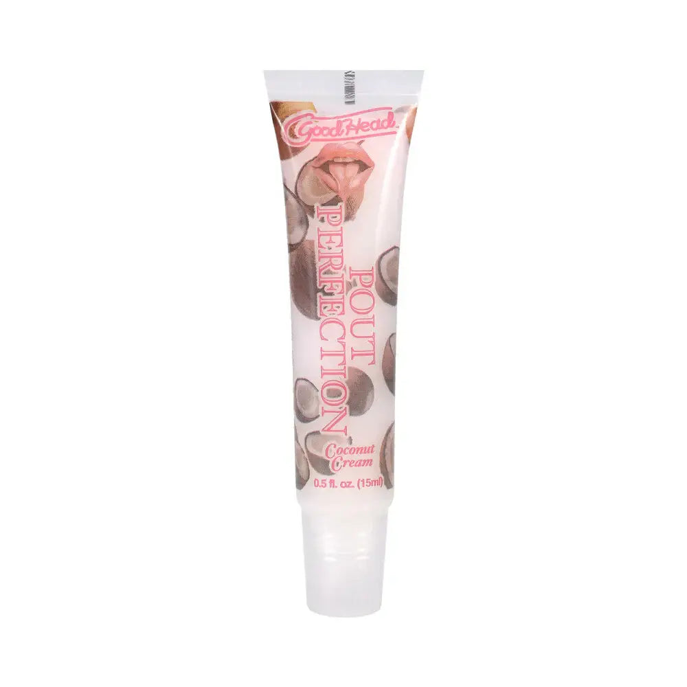 Doc Johnson® GoodHead™ Pout Perfection Lip Balm Coconut Cream