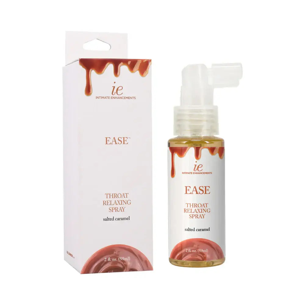 Doc Johnson® Intimate Enhancements Ease Throat Relaxing Spray Salted Caramel