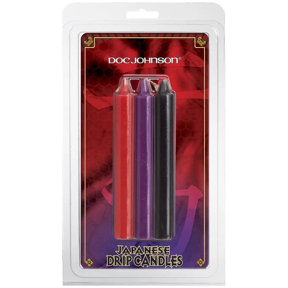 Doc Johnson® Japanese Drip Candles 3-Pack - Rolik®