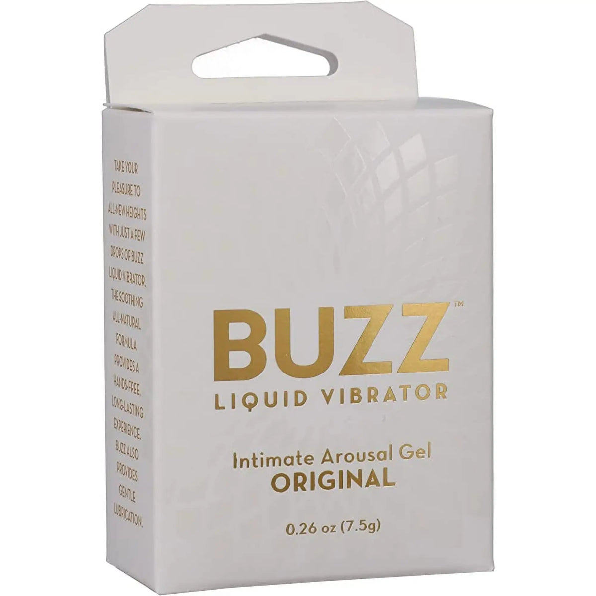 Doc Johnson® Johnson Buzz Liquid Vibrator Clitoral Arousal Gel - Natural Stimulating Lubricant