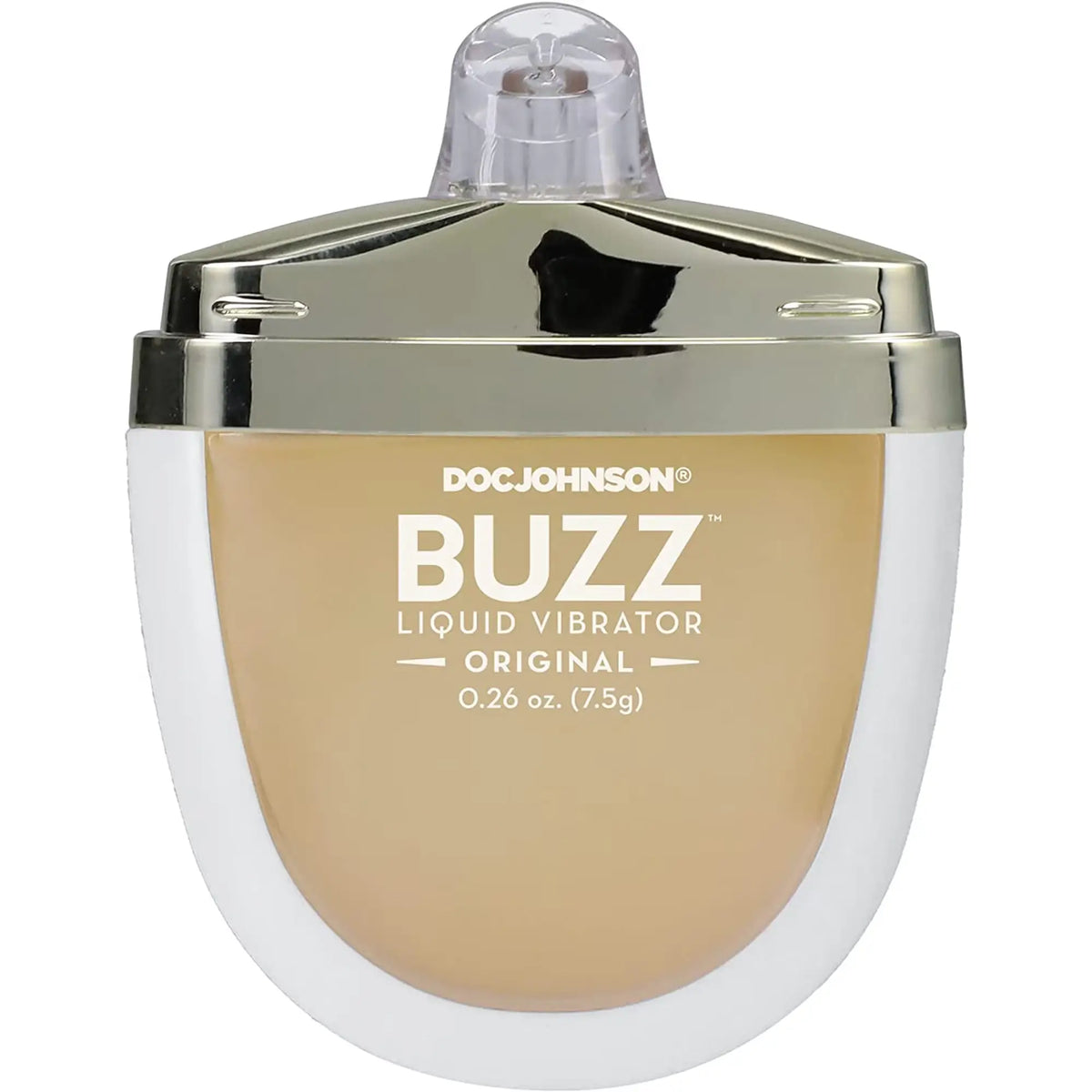 Doc Johnson® Johnson Buzz Liquid Vibrator Clitoral Arousal Gel - Natural Stimulating Lubricant