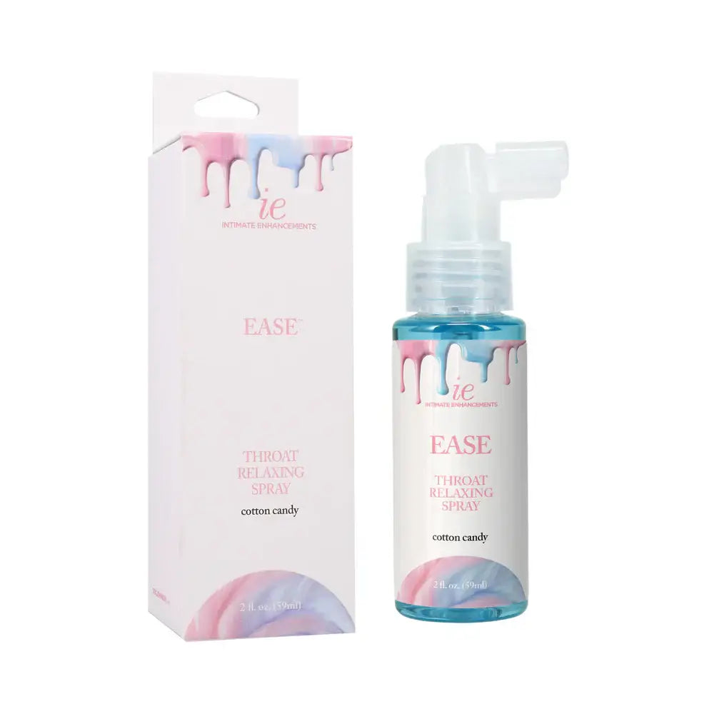 Doc Johnson® Intimate Enhancements Ease Throat Relaxing Spray Cotton Candy