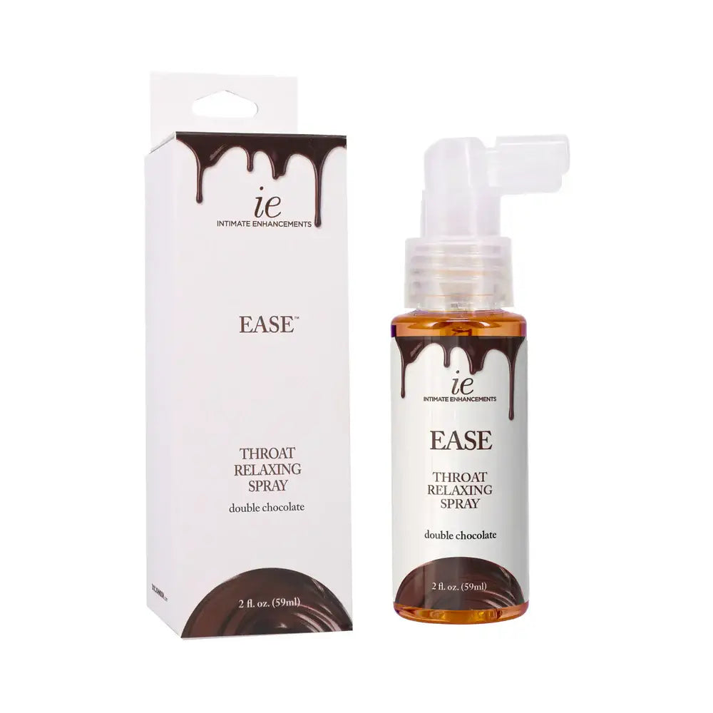 Doc Johnson® Intimate Enhancements Ease Throat Relaxing Spray Double Chocolate