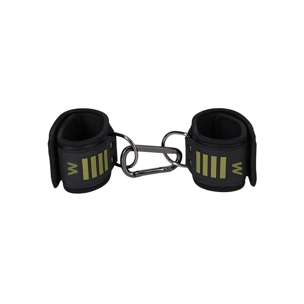 Doc Johnson® Johnson Fort Troff Tactical Ankle Cuffs - Buckle-Free Bondage Restraints