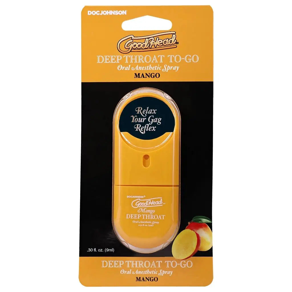 Doc Johnson® Johnson GoodHead Deep Throat Spray - Numbing Oral Comfort