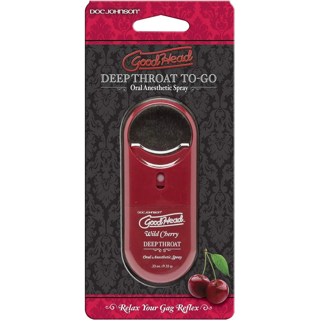 Doc Johnson® Johnson GoodHead Deep Throat Spray - Numbing Oral Comfort