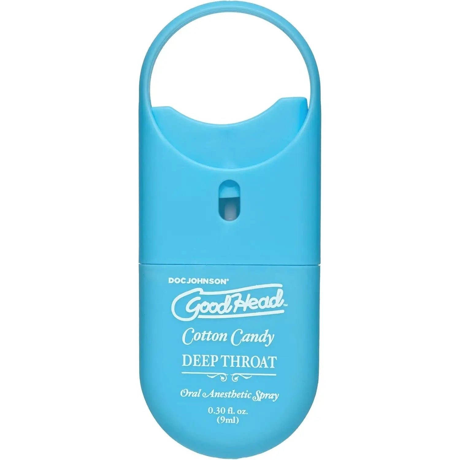 Doc Johnson® Johnson GoodHead Deep Throat Spray - Numbing Oral Comfort Cotton Candy