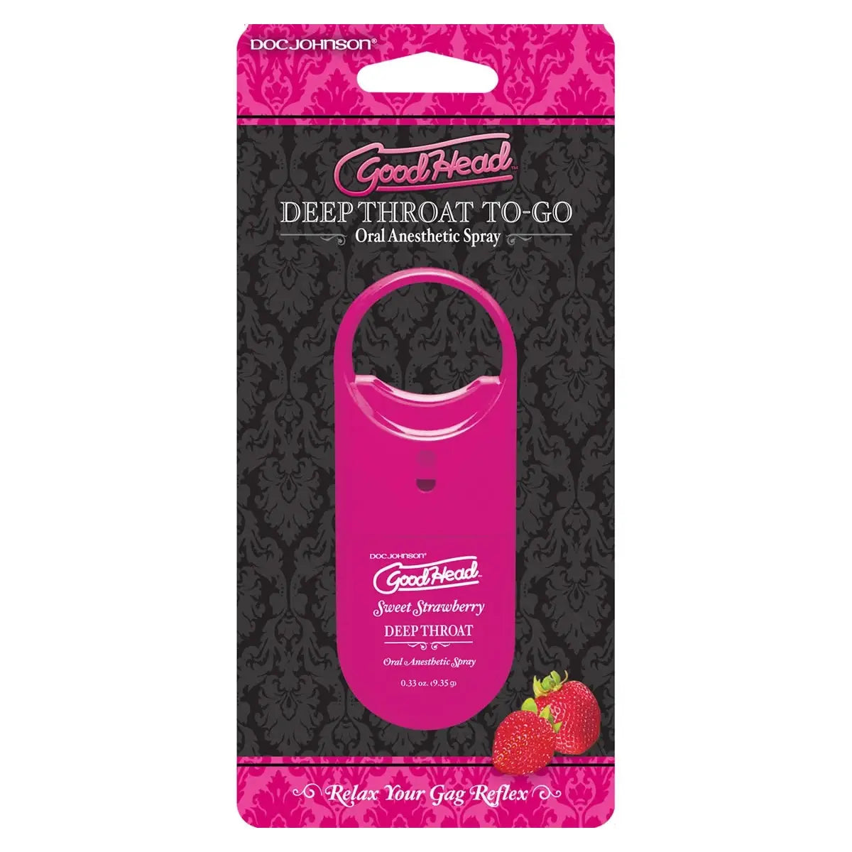 Doc Johnson® Johnson GoodHead Deep Throat Spray - Numbing Oral Comfort
