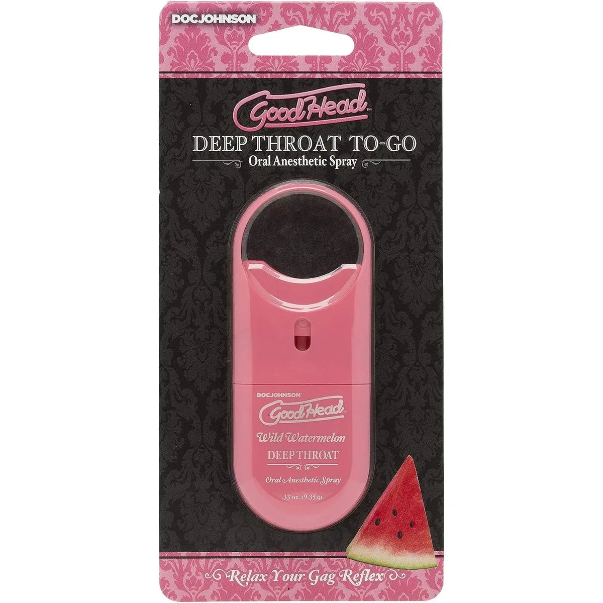 Doc Johnson® Johnson GoodHead Deep Throat Spray - Numbing Oral Comfort