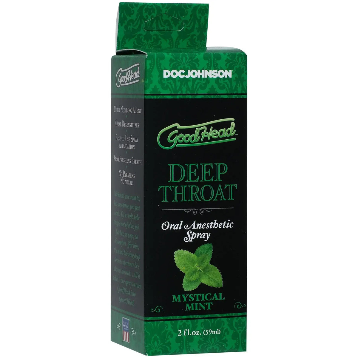Doc Johnson® Johnson GoodHead Deep Throat Spray - Oral Comfort Enhancement