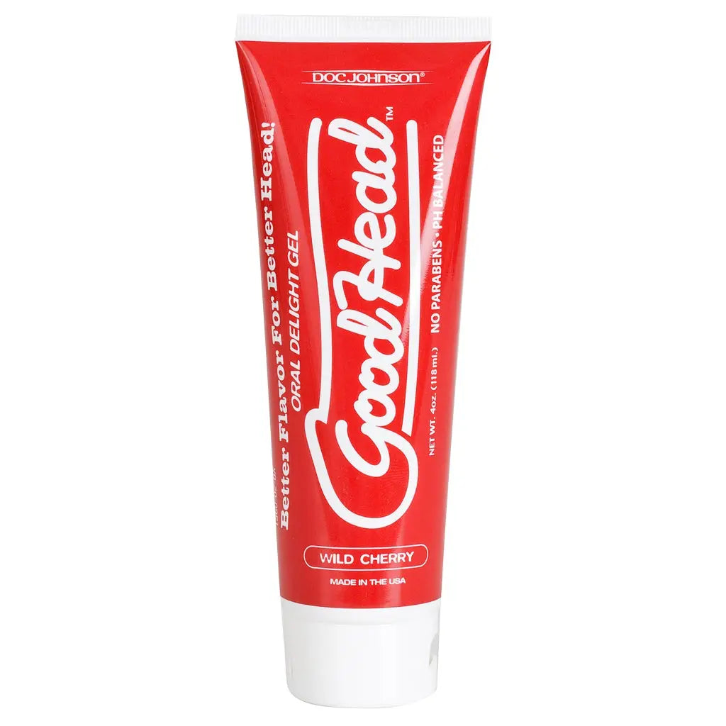 Doc Johnson® Johnson GoodHead Oral Delight Gel - Flavored Enhancement Cherry