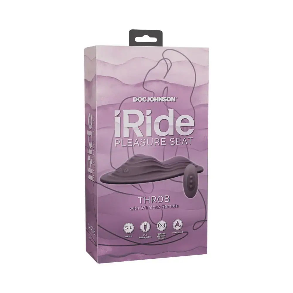 iRide Pleasure Seat Throb Rechargeable Grinder with Remote - Rolik®
