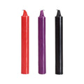 Doc Johnson® Johnson Japanese Drip Candles 3-Pack - Temperature Play Massage Multicolor