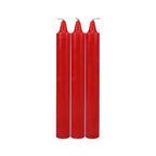 Doc Johnson® Johnson Japanese Drip Candles 3-Pack - Temperature Play Massage Red