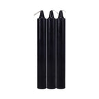 Doc Johnson® Johnson Japanese Drip Candles 3-Pack - Temperature Play Massage Black