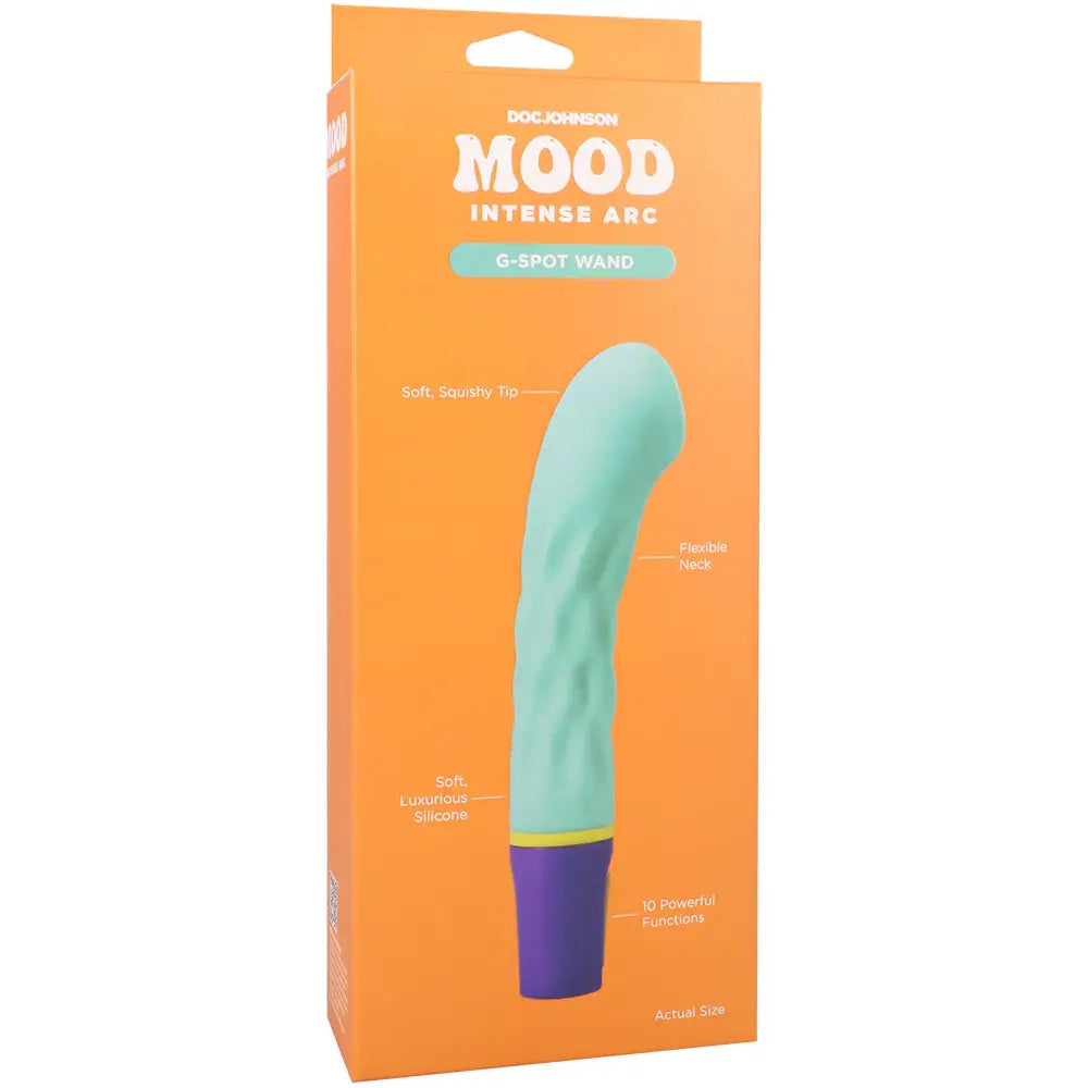 Doc Johnson® Johnson Mood Intense Arc G-Spot Vibrator | 10 Functions USB-C Waterproof