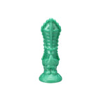Doc Johnson® Pleasure Idols Mala Ma’Ona Earth Idol Vibrating Dildo with Remote Jade