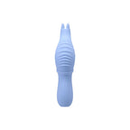 Doc Johnson® Polynesian Pleasures Into The C Seahorse Siren Warming Vibrator Light Blue