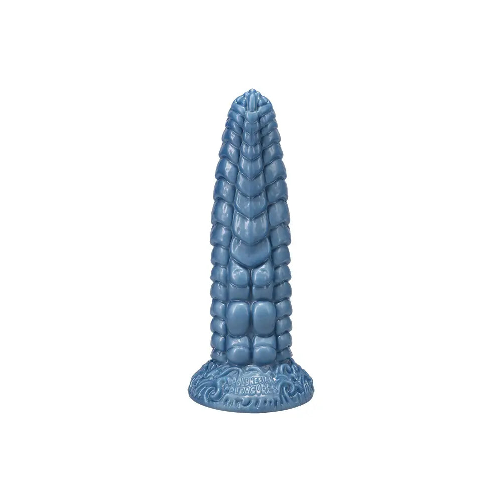 Doc Johnson® Pleasure Idols Wai Lealea Water Idol Dildo Slate Blue