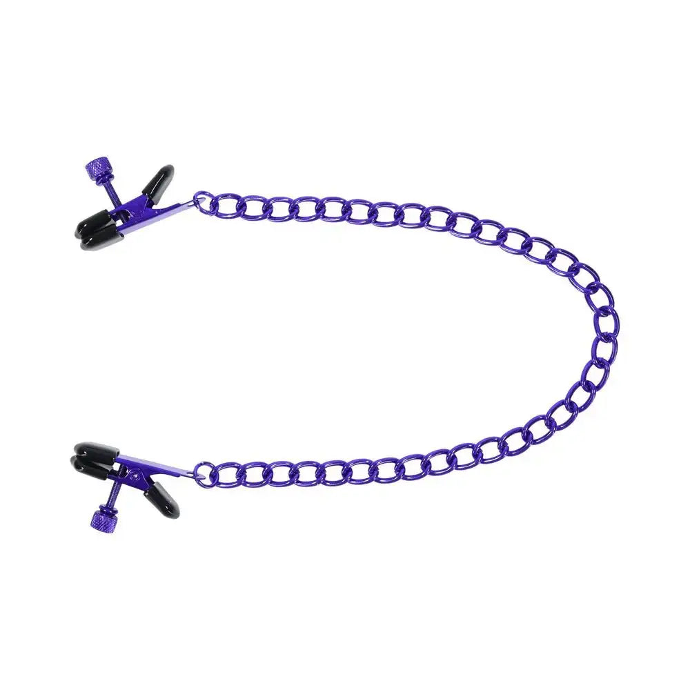 Doc Johnson® Merci Chained Up Nipple Clamps - Rolik®
