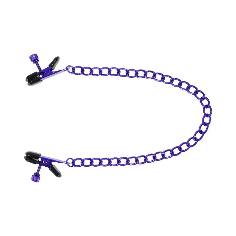 Doc Johnson® Merci Chained Up Nipple Clamps - Rolik®