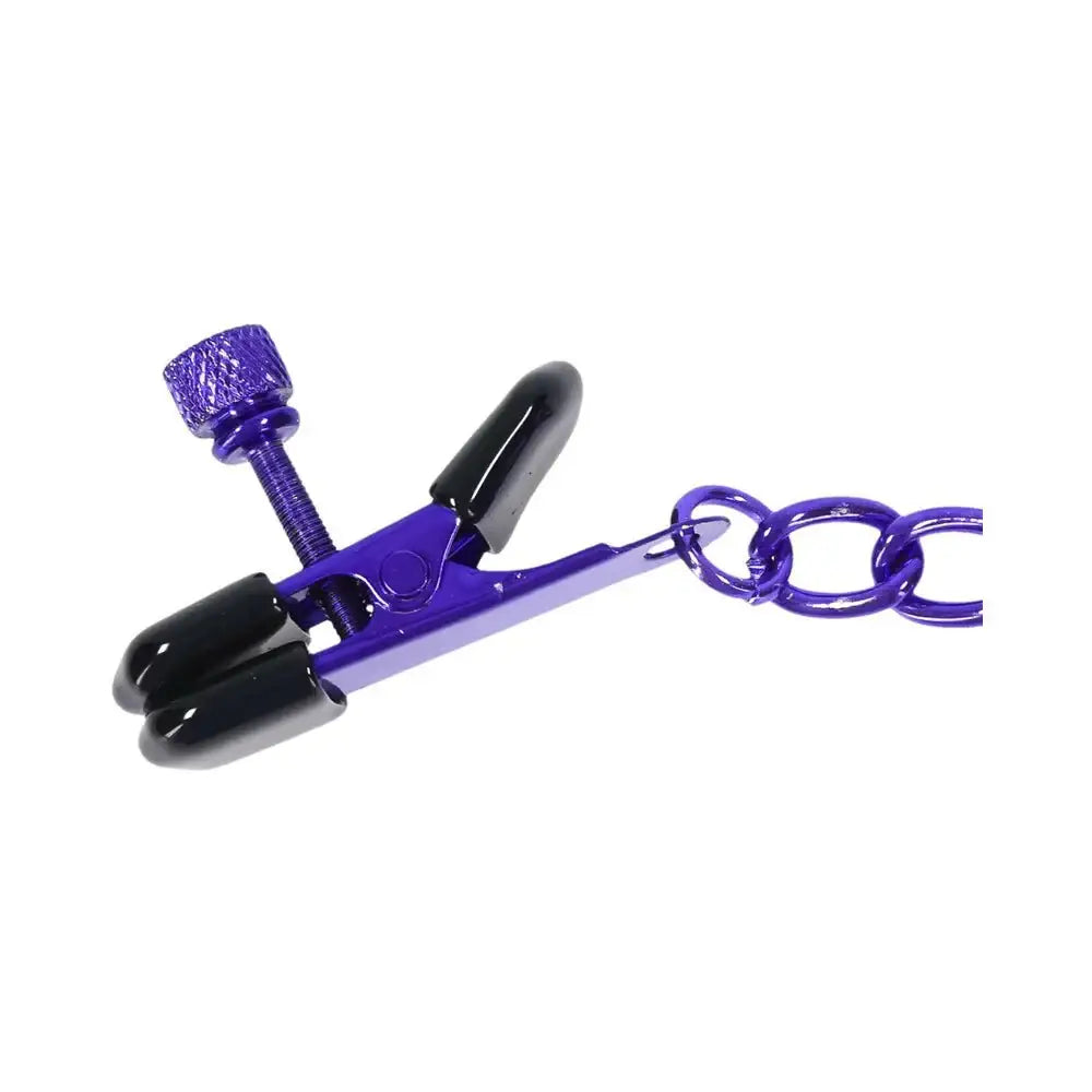 Doc Johnson® Merci Chained Up Nipple Clamps - Rolik®