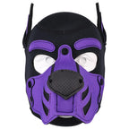 Doc Johnson® Merci Neoprene Puppy Hood | Detachable Muzzle One Size Fits Most