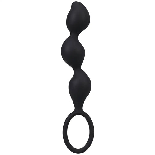 Doc Johnson® Mood Naughty Contour Anal Trainer Set – 3-Piece Silicone Plug Kit in Black