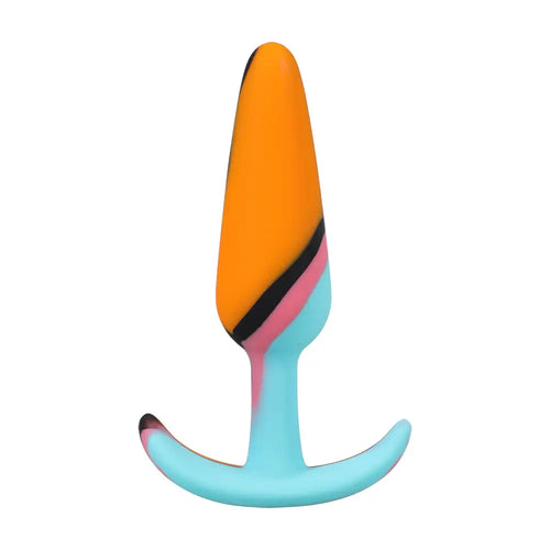 Doc Johnson® Mood Naughty Kaleidoscope Anal Trainer Set – 3-Piece Silicone Plug Kit