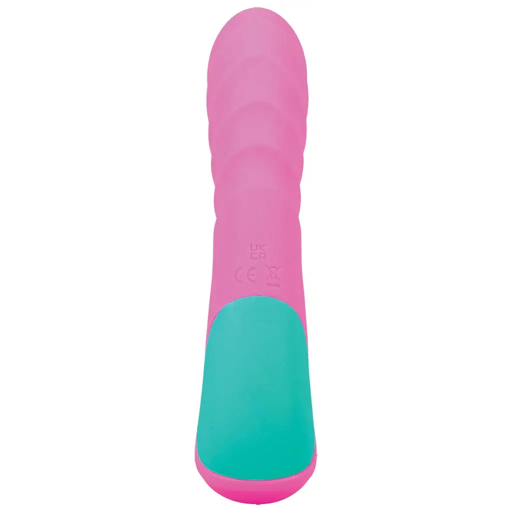 Doc Johnson® Mood Play Mini Power Rabbit Vibrator | Dual-Motor 10-Function Rechargeable