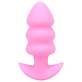 Doc Johnson® Mood Teaser Vibrating Micro Plug | 7-Function Rechargeable Butt Pink