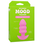 Doc Johnson® Mood Teaser Vibrating Micro Plug | 7-Function Rechargeable Butt Pink