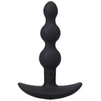 Doc Johnson® A - Play Beaded Rechargeable Vibrating Silicone Anal Plug with Remote - Rolik®