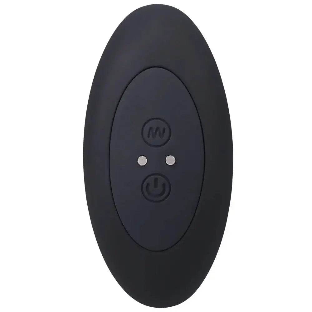 Doc Johnson® A - Play Beaded Rechargeable Vibrating Silicone Anal Plug with Remote - Rolik®