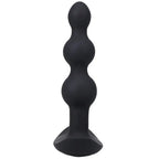 Doc Johnson® A - Play Beaded Rechargeable Vibrating Silicone Anal Plug with Remote - Rolik®