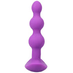 Doc Johnson® A - Play Beaded Rechargeable Vibrating Silicone Anal Plug with Remote - Rolik®