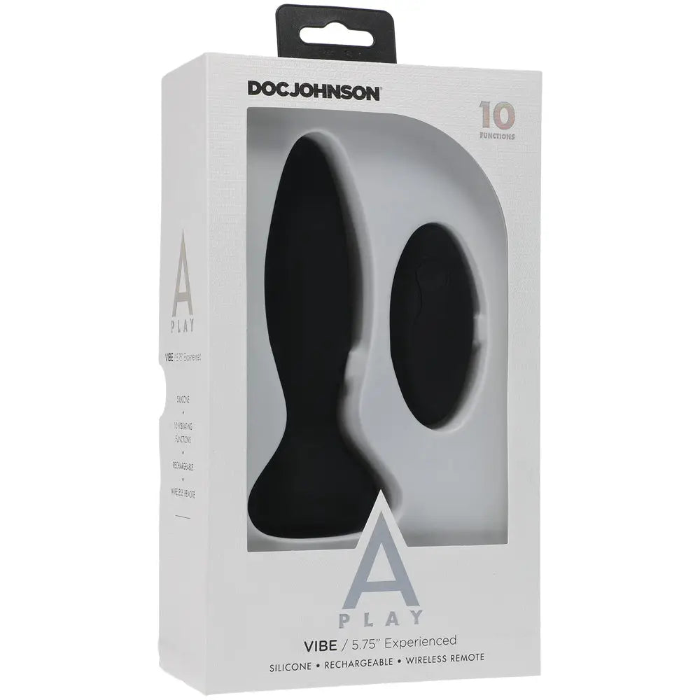 Doc Johnson® A - Play Experienced Vibrating Anal Plug w/ Remote - Rolik®